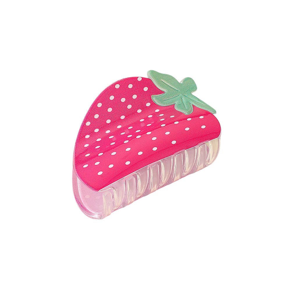12PCS - Strawberry Hair Claw Clips