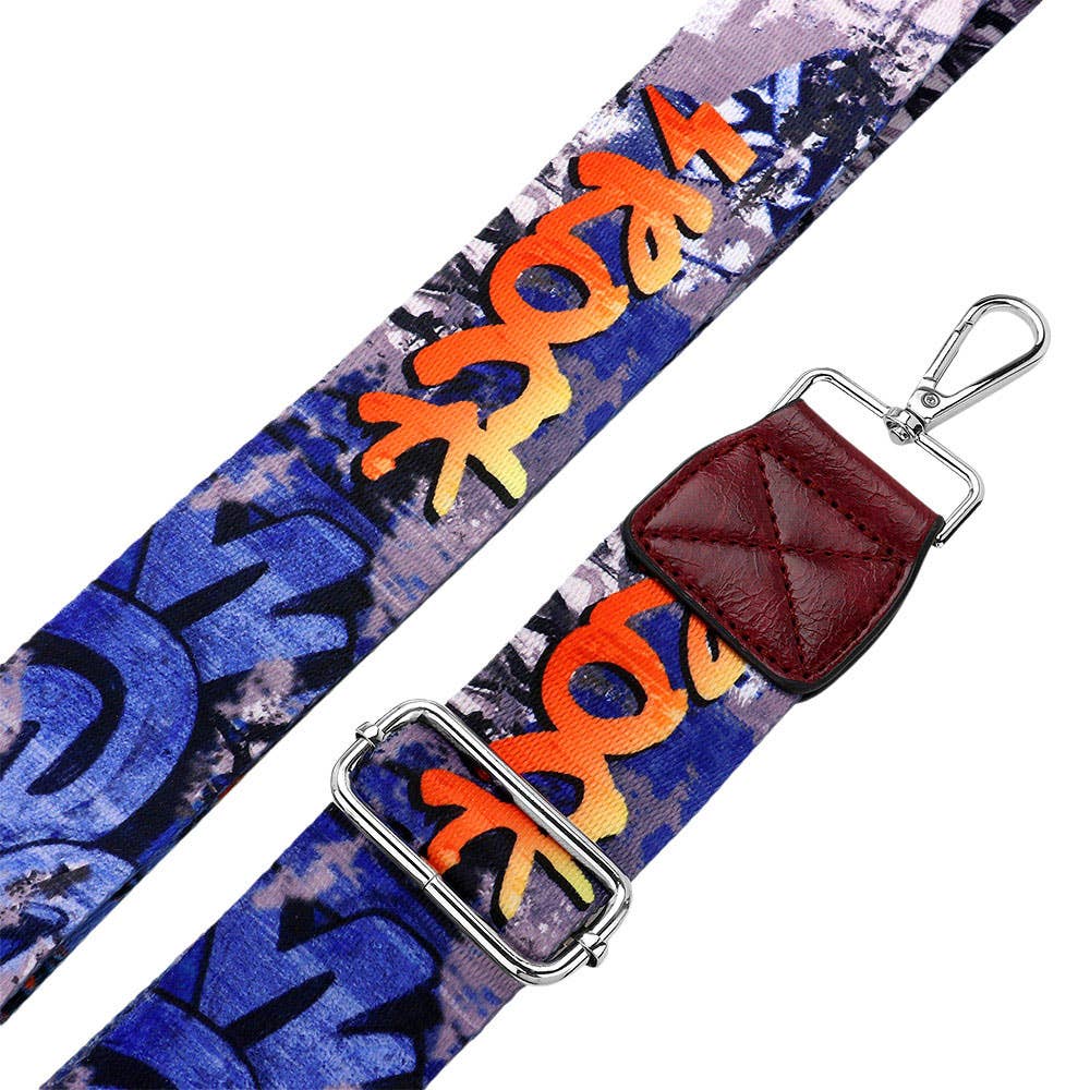 Electronic Guitar Shaped Crossbody Bag
: Blue